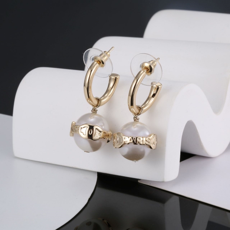 Ch*el earrings